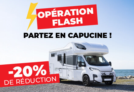 Opération Flash : Location de camping-car capucine pour famille