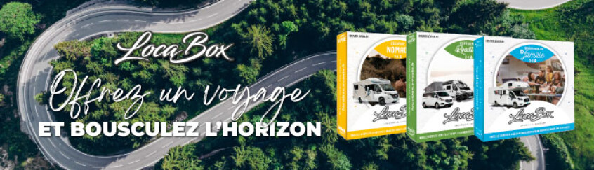 Offrez un cadeau unique avec la Locabox - location de camping-cars et vans
