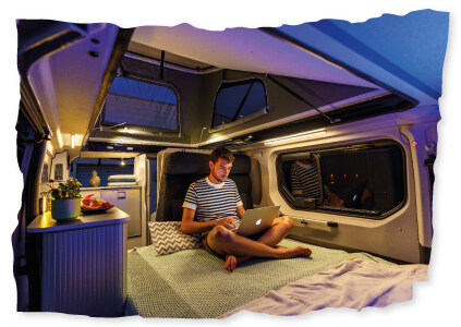 La location de van aménagée à petits prix