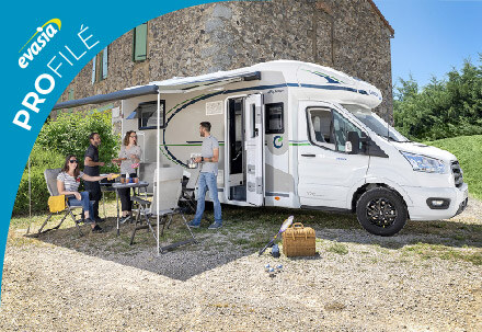 Location camping-car Profilé lit central 4 places