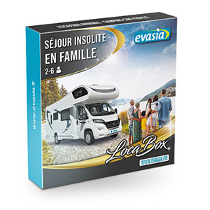 Coffret cadeau : Séjour insolite en famille